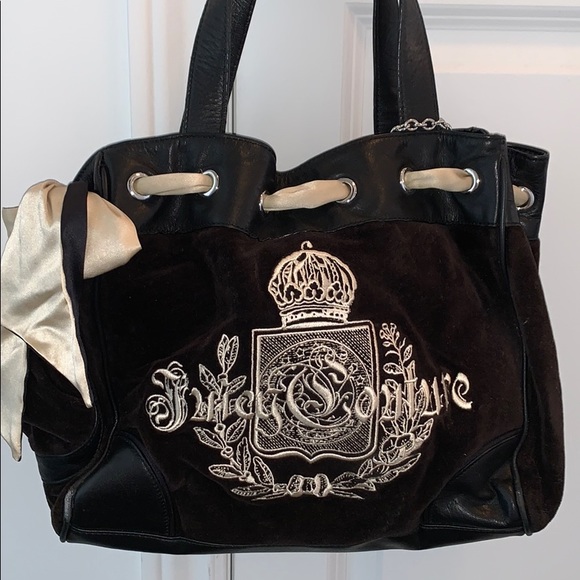 Juicy Couture Handbags - Worn AUTHENTIC Juicy Couture velvet bag